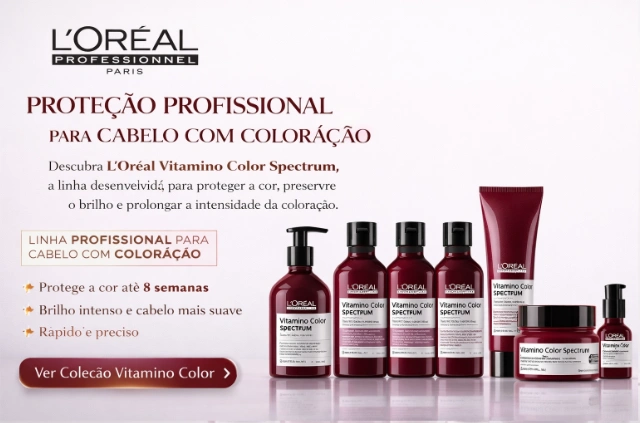 Protecao Profissional para Cabelo com Coloracao loreal